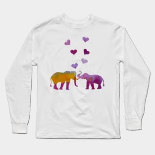 Elephants Long Sleeve T-Shirt